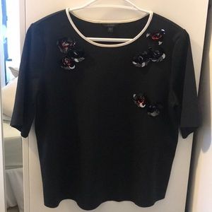 Guess blouse with flower sequin detail
